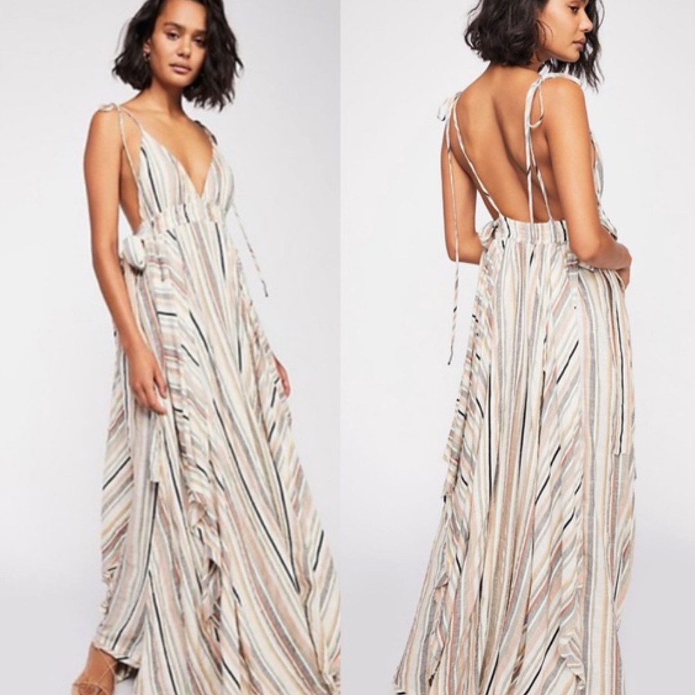 Free People Heat Wave Maxi Dress XS